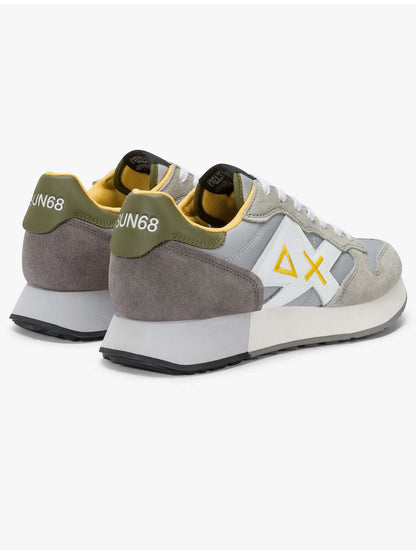Sun68 Jaki 2.0 Solid, sneakers basse da uomo in grigio