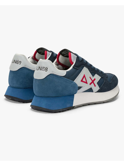 Sun68 Jaki 2.0 Solid, sneaker casual da uomo in blu