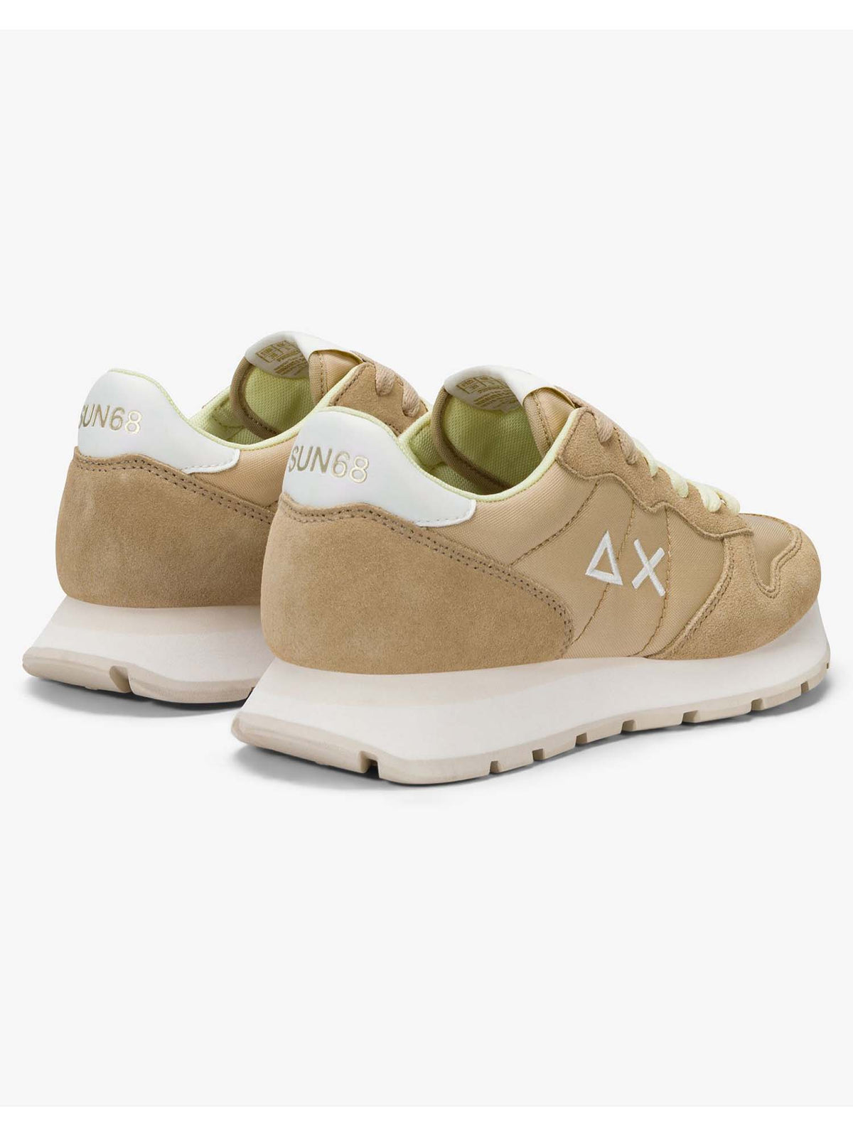 Sun68 Ally Solid, sneakers donna beige dal design leggero e urbano