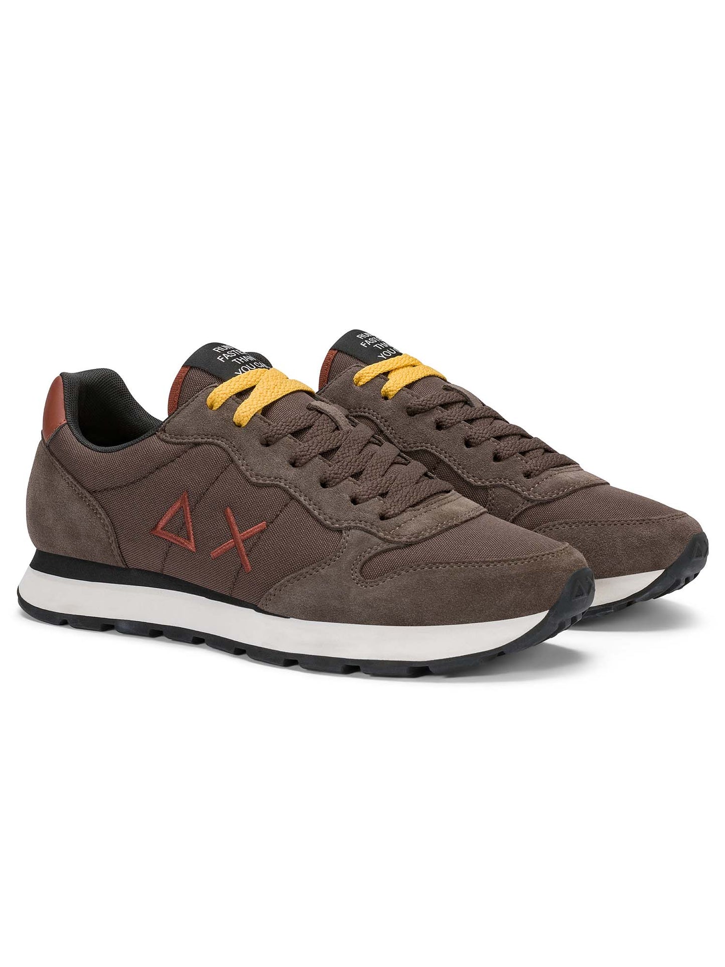 Sun68 Tom Solid, sneakers da uomo marroni