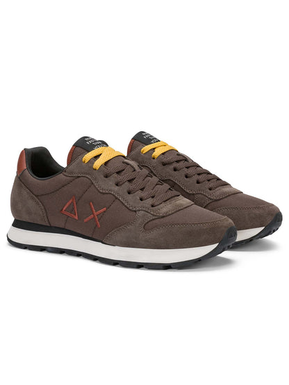 Sun68 Tom Solid, sneakers da uomo marroni