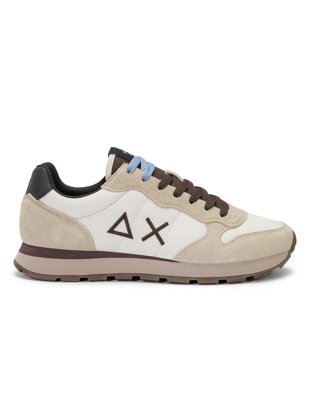 Sun68 Tom Solid, sneakers da uomo bianche