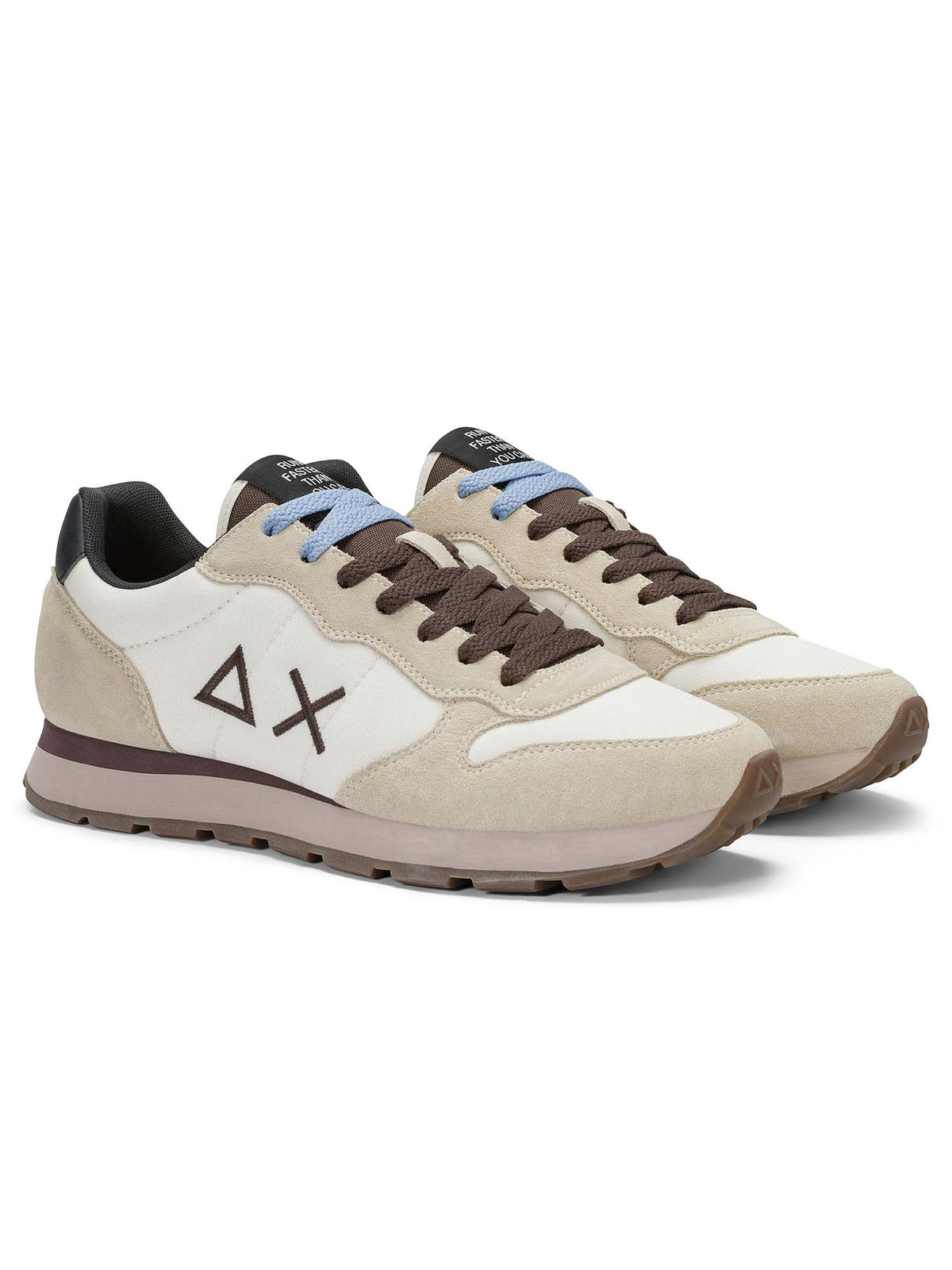 Sun68 Tom Solid, sneakers da uomo bianche