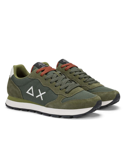 Sun68 Tom Solid, sneakers da uomo verdi