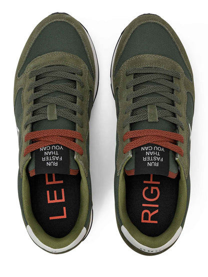 Sun68 Tom Solid, sneakers da uomo verdi
