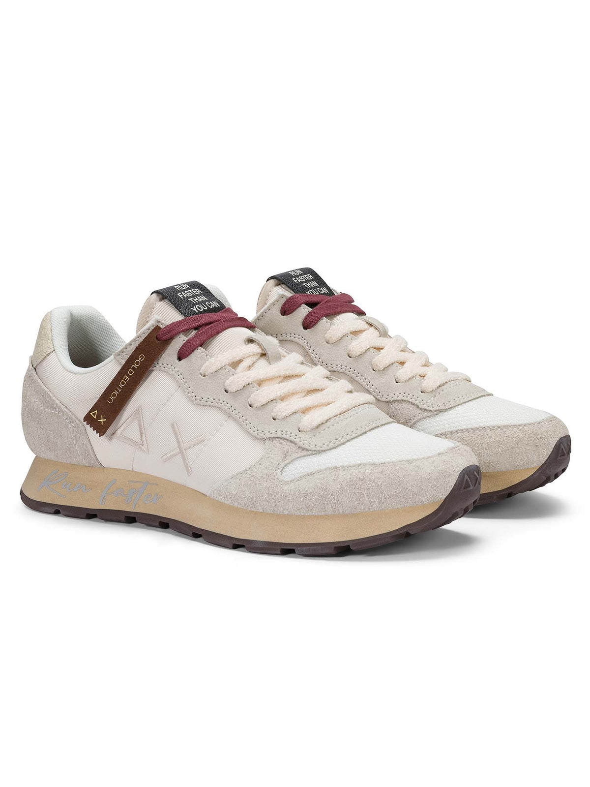 Sun68 Tom Vintage, sneakers da uomo panna