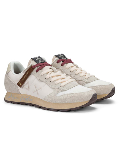 Sun68 Tom Vintage, sneakers da uomo panna