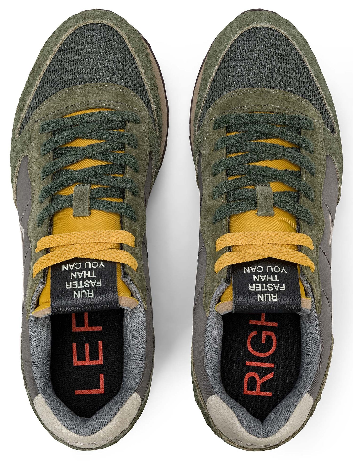 Sun68 Tom Vintage, sneakers da uomo verdi