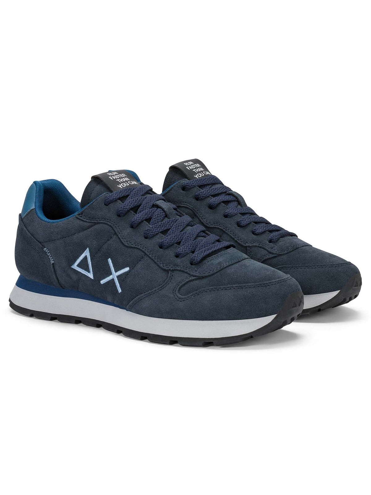 Sun68 Tom Suede, sneakers da uomo blu