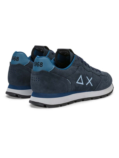 Sun68 Tom Suede, sneakers da uomo blu