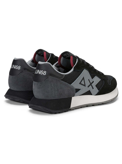 Sun68 Jaki 2.0 Solid, sneakers da uomo nere