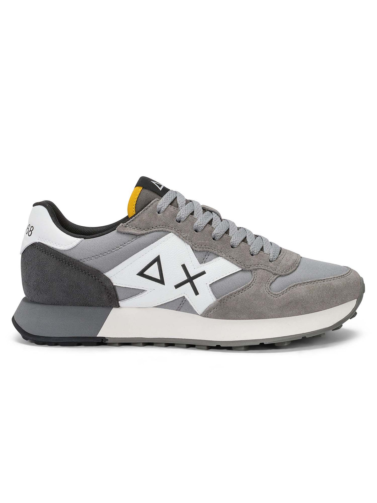Sun68 Jaki 2.0 Solid, sneakers da uomo grigie