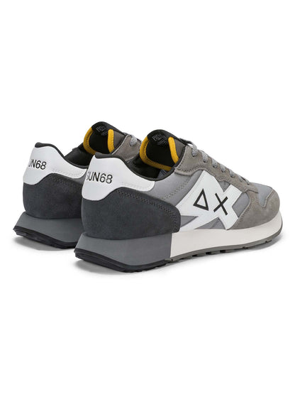 Sun68 Jaki 2.0 Solid, sneakers da uomo grigie