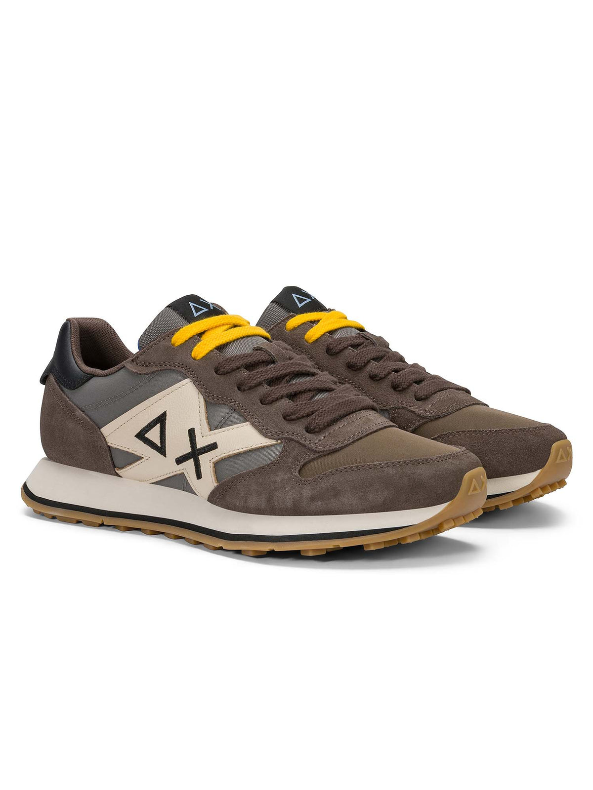 Sun68 Jaki 2.0 Bicolor, sneakers da uomo marroni