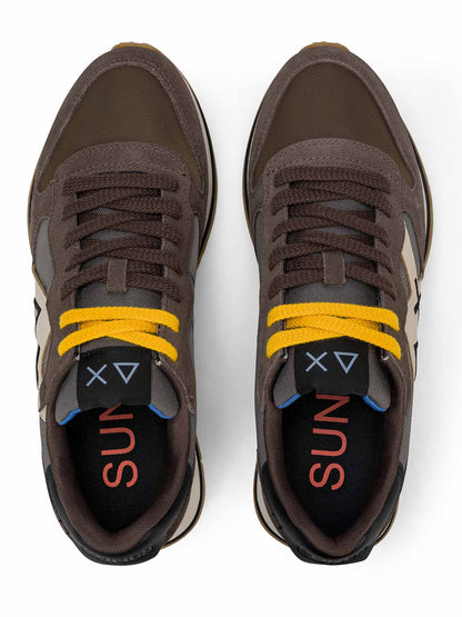 Sun68 Jaki 2.0 Bicolor, sneakers da uomo marroni