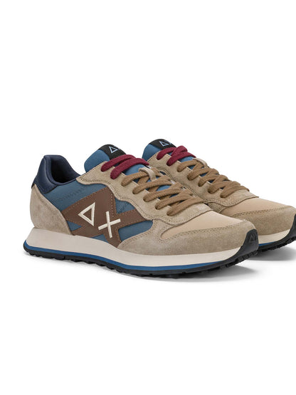 Sun68 Jaki 2.0 Bicolor, sneakers da uomo beige