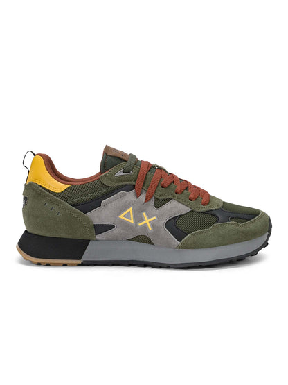 Sun68 Jaki Outdoor, sneakers da uomo verde