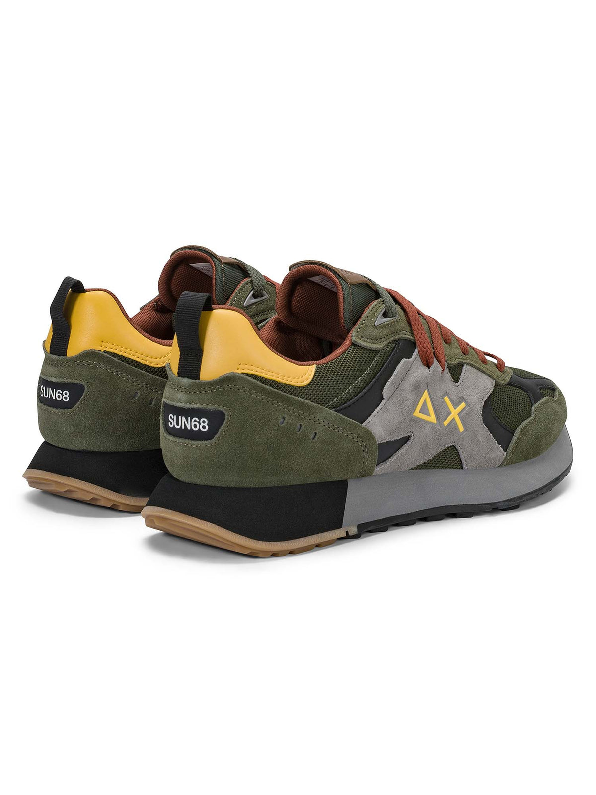 Sun68 Jaki Outdoor, sneakers da uomo verde
