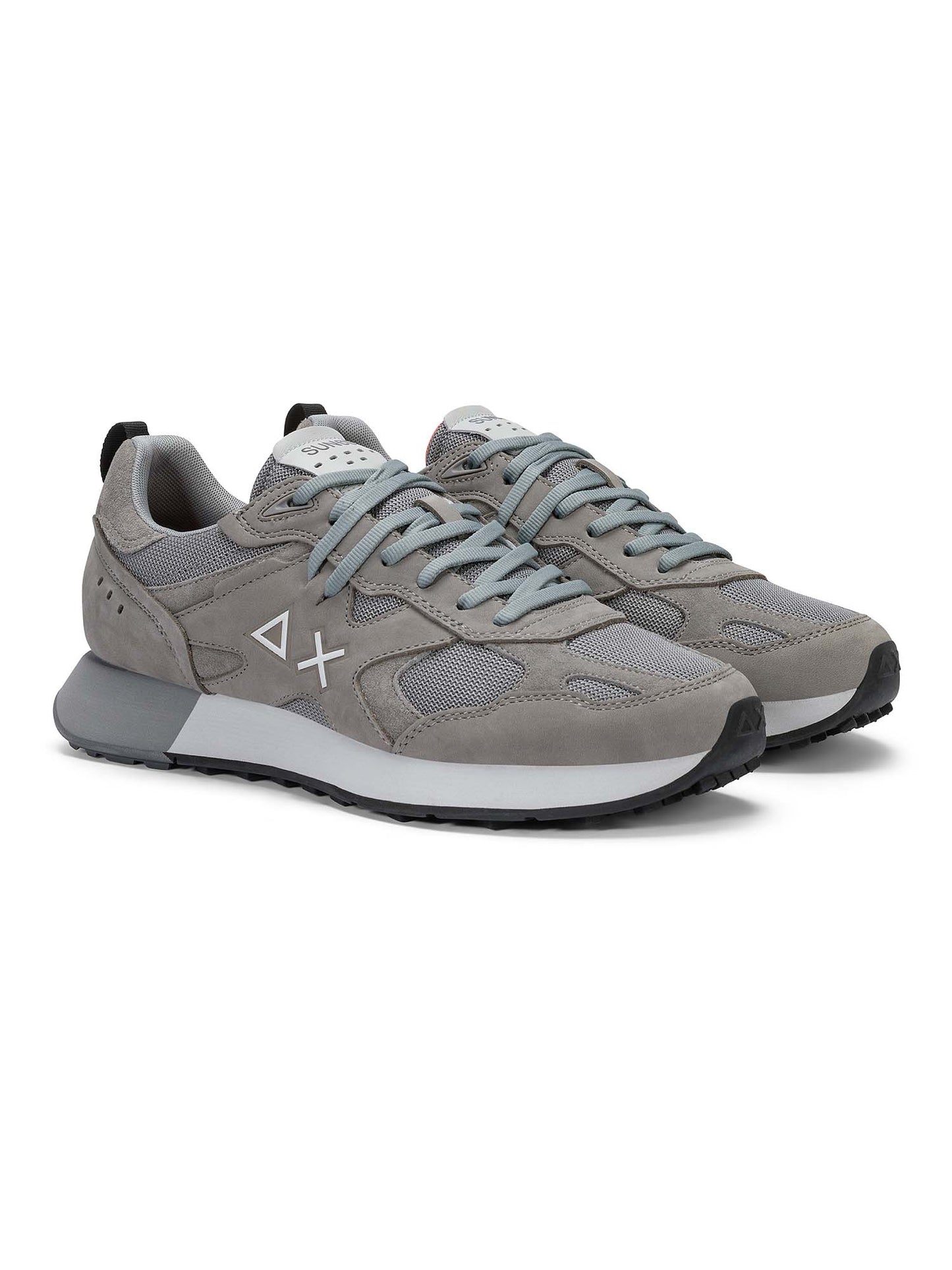 Sun68 Jaki 2.0 Nubuc, sneakers da uomo grigie