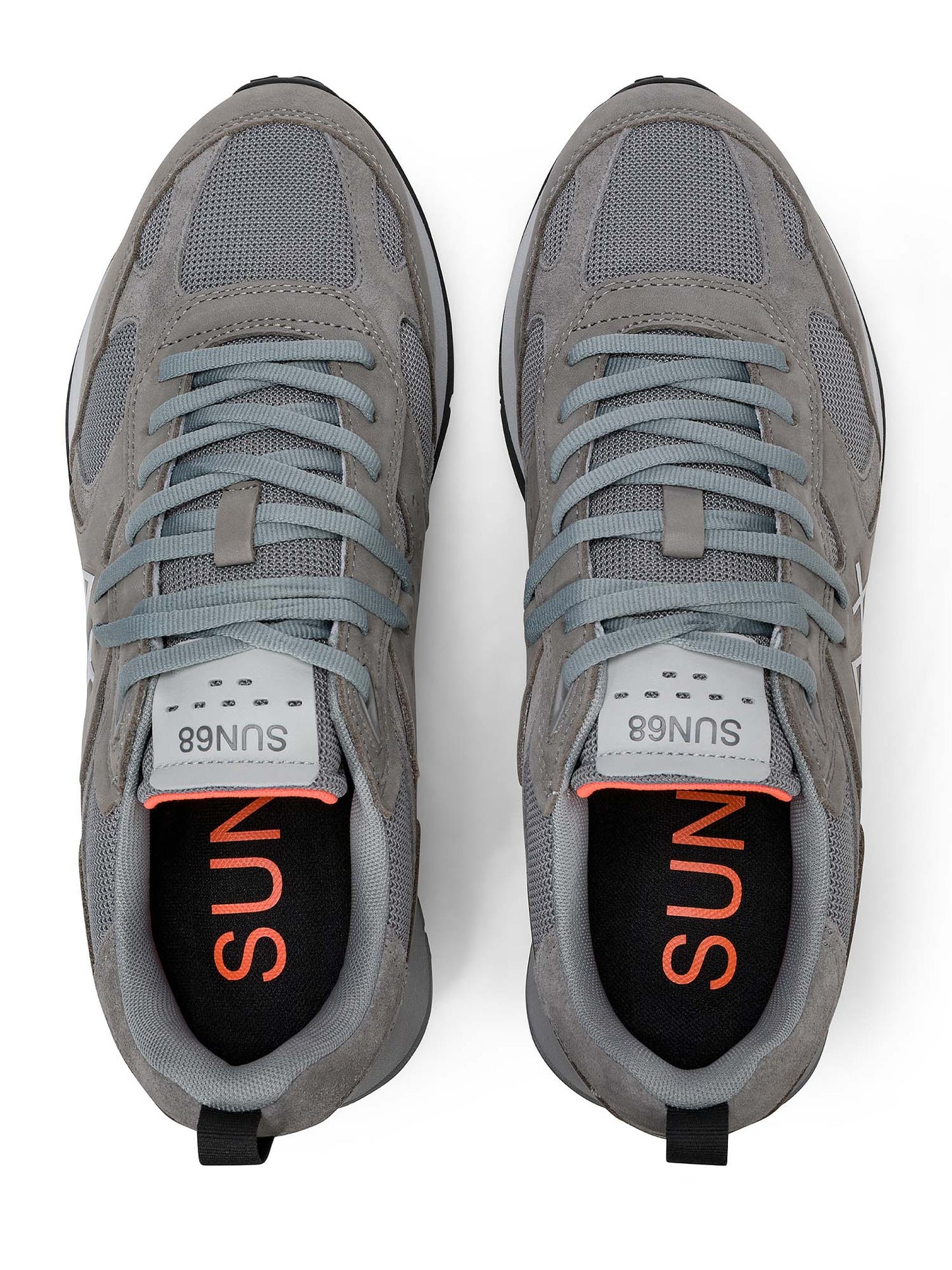 Sun68 Jaki 2.0 Nubuc, sneakers da uomo grigie