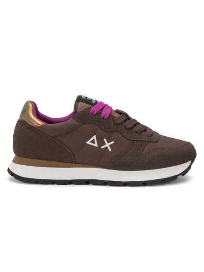 Sun68 Ally Solid, sneakers da donna marroni