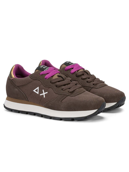 Sun68 Ally Solid, sneakers da donna marroni