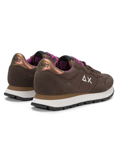 Sun68 Ally Solid, sneakers da donna marroni