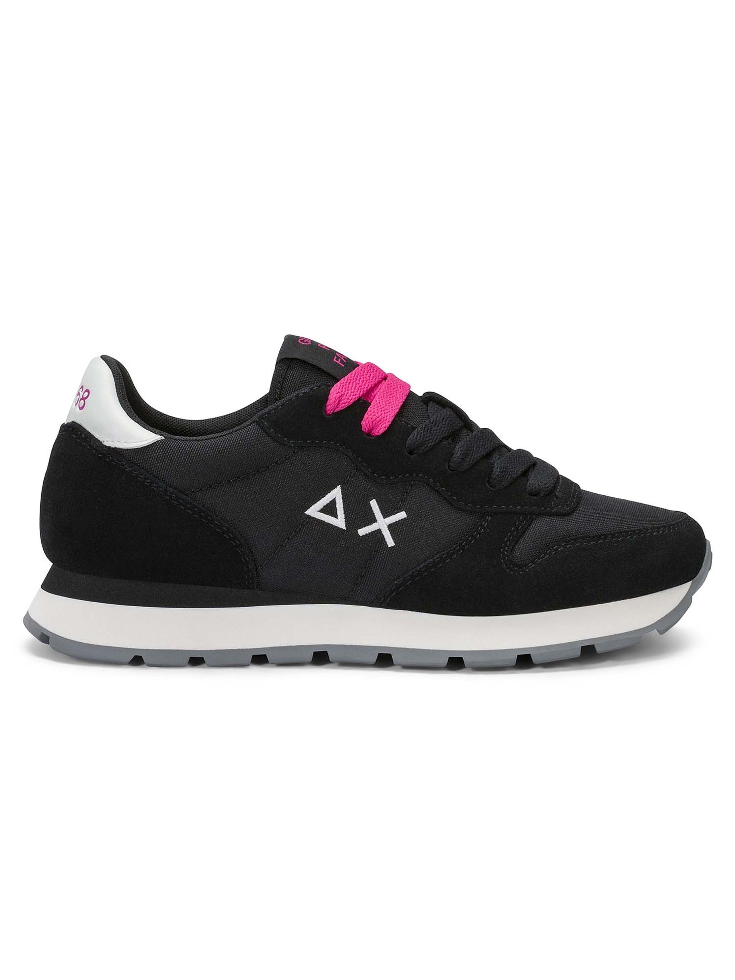 Sun68 Ally Solid, sneakers da donna nere