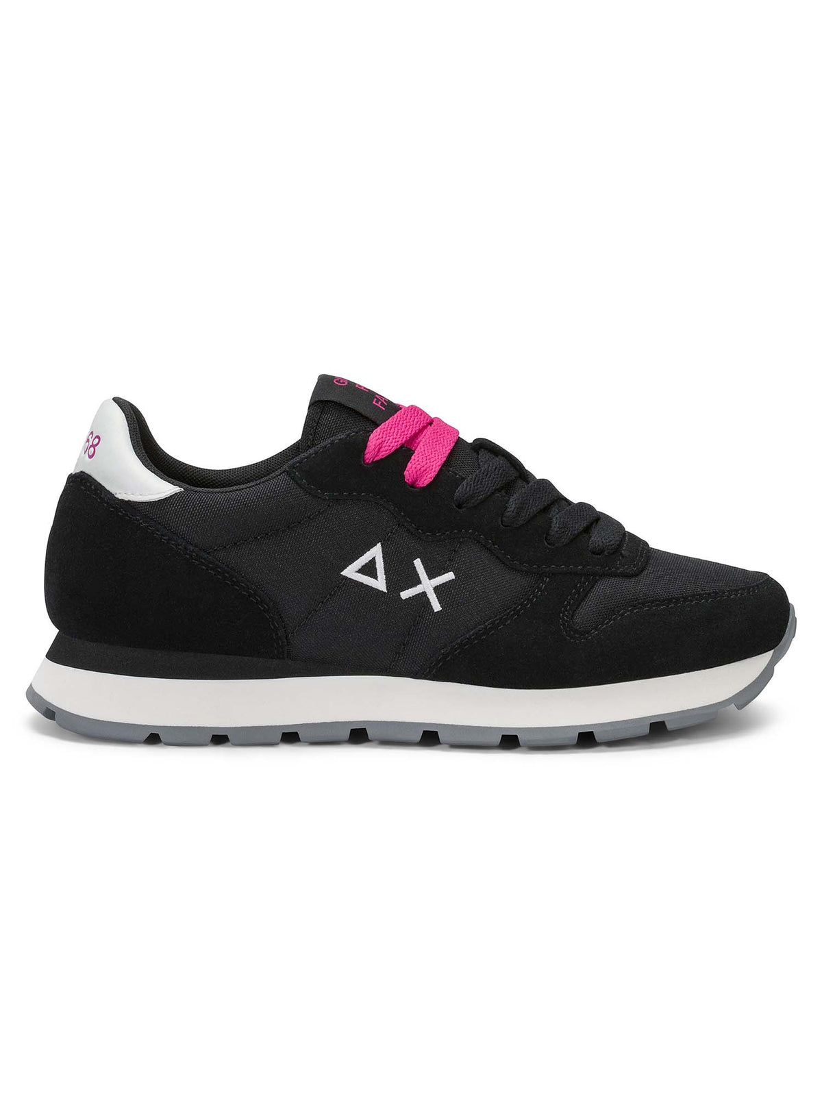 SUN68 ally solid sneakers da donna nero