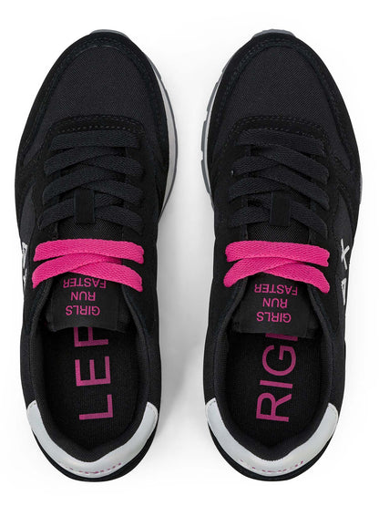 Sun68 Ally Solid, sneakers da donna nere