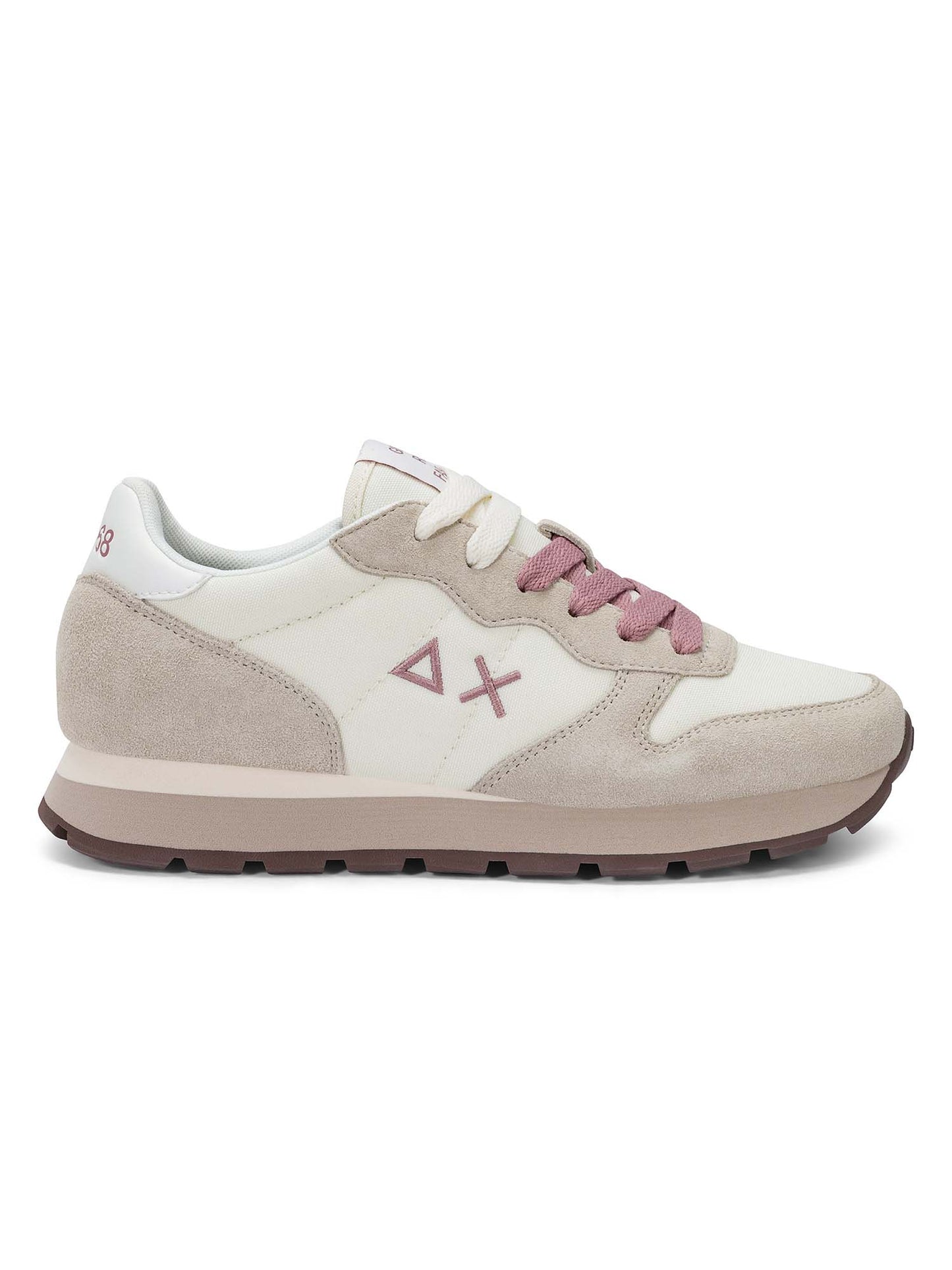 Sun68 Ally Solid, sneakers da donna panna
