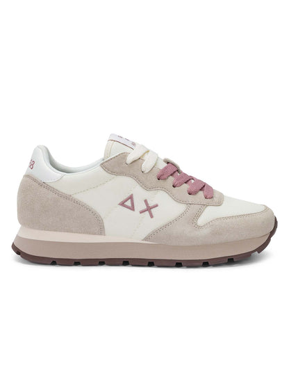 Sun68 Ally Solid, sneakers da donna panna