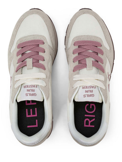 Sun68 Ally Solid, sneakers da donna panna