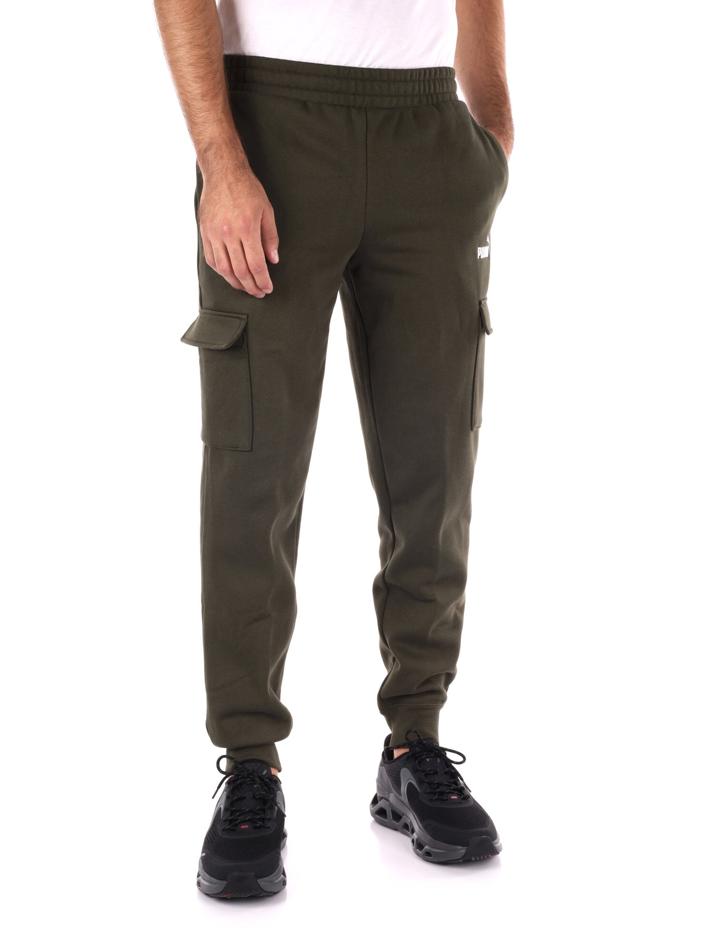PANTALONE TUTA CARGO PUMA DA UOMO OLIVA