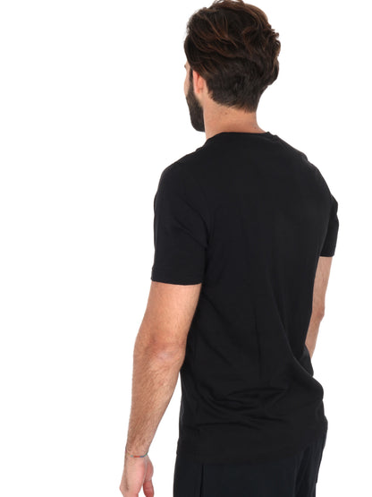 T-SHIRT ESSENTIAL LOGO PUMA UOMO NERO