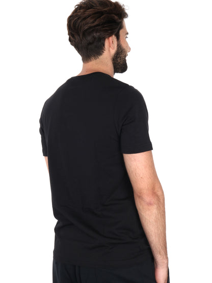 T-SHIRT ESSENTIAL LOGO PUMA UOMO NERO