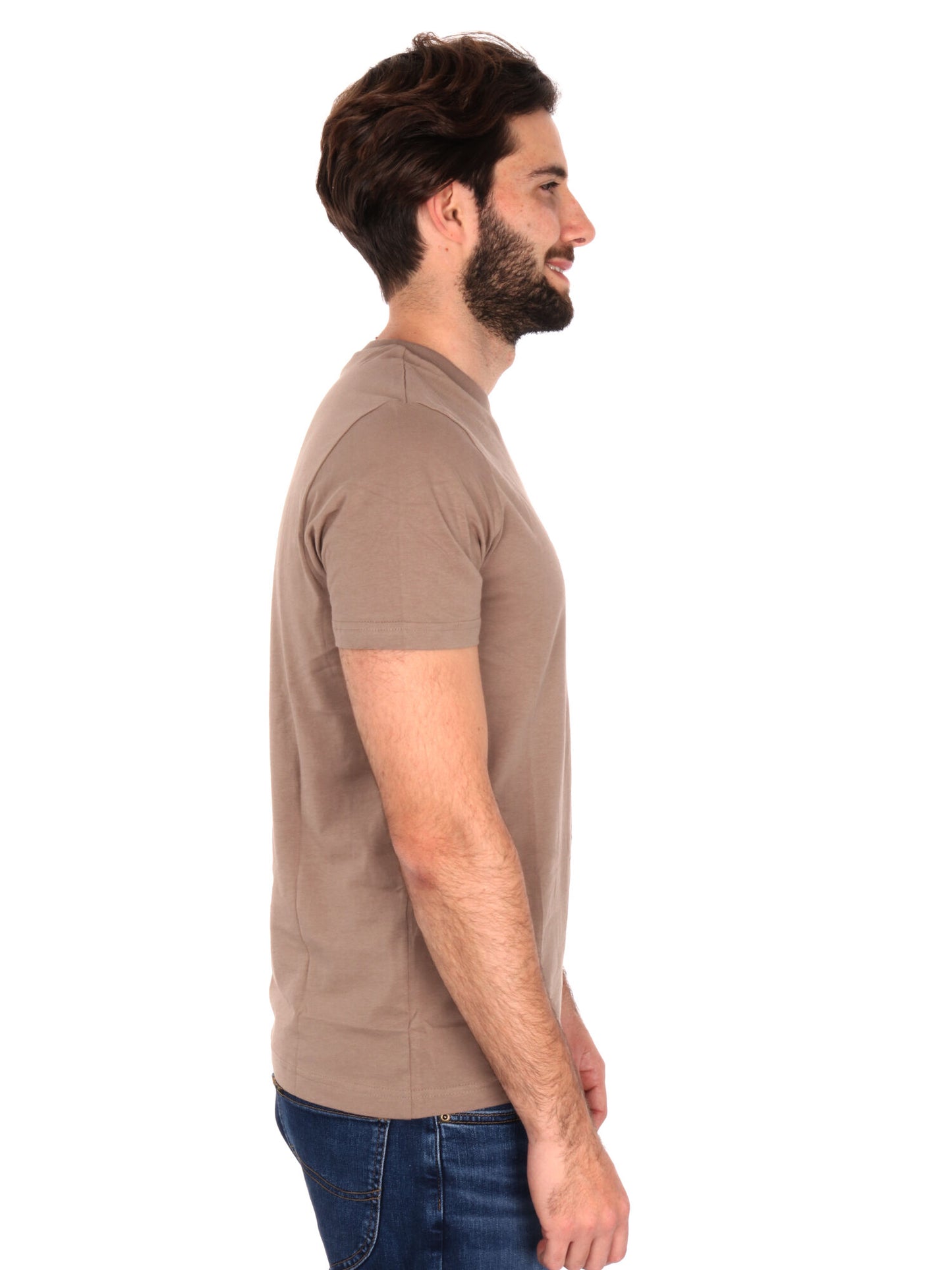 T-SHIRT GRAPHIC LOGO PUMA UOMO TAUPE