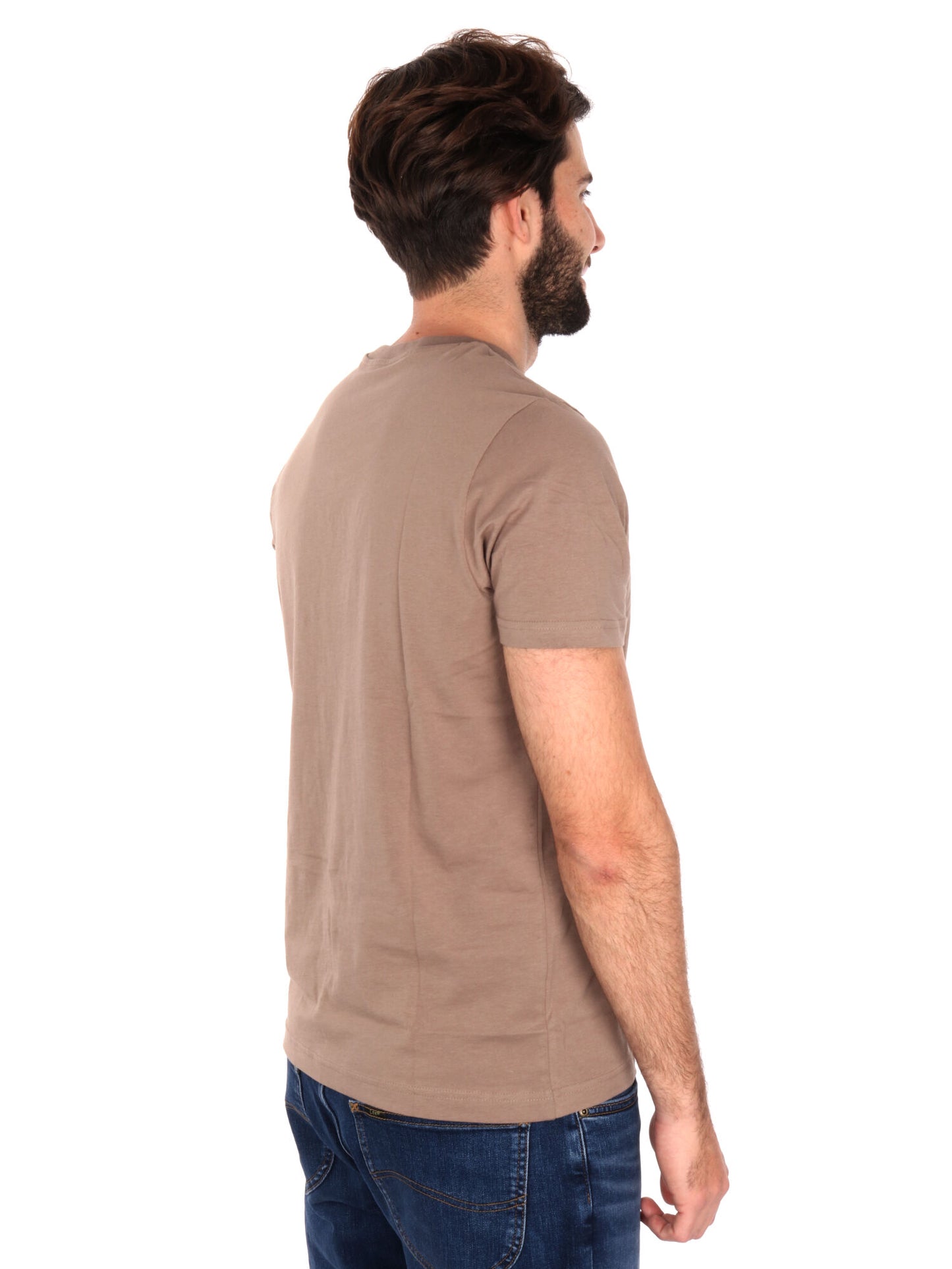 T-SHIRT GRAPHIC LOGO PUMA UOMO TAUPE
