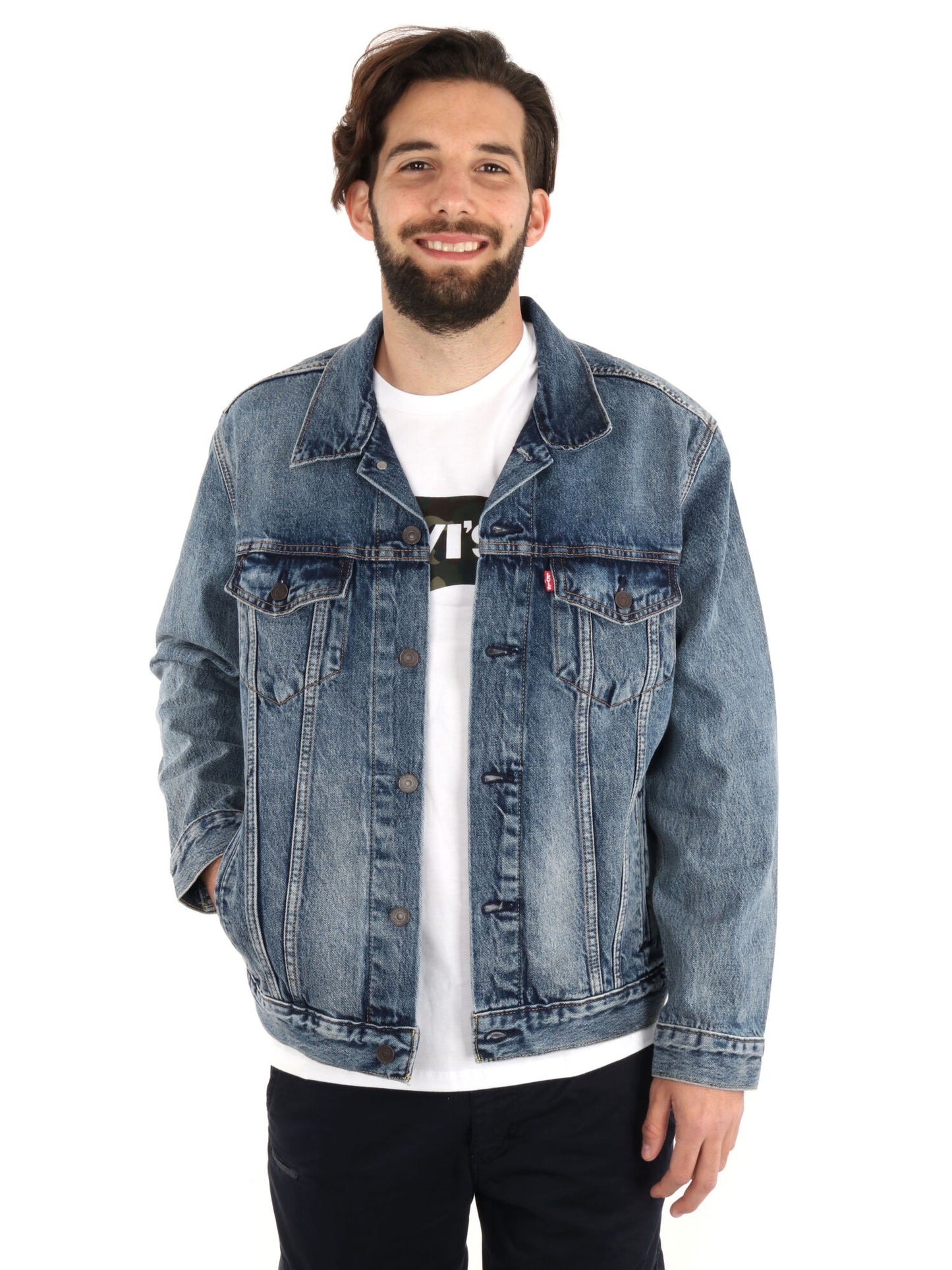 GIACCA TRUCKER LEVI'S UOMO JEANS