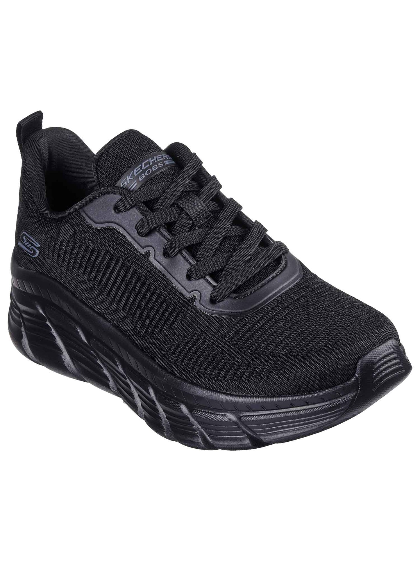 SNEAKERS BOBS B FLEX SKECHERS DA DONNA NERO