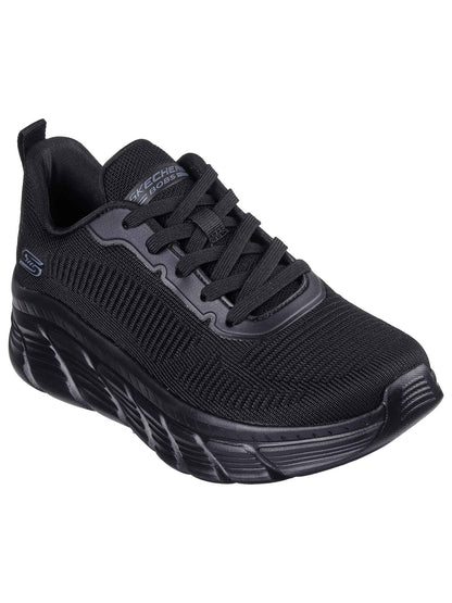 SNEAKERS BOBS B FLEX SKECHERS DA DONNA NERO