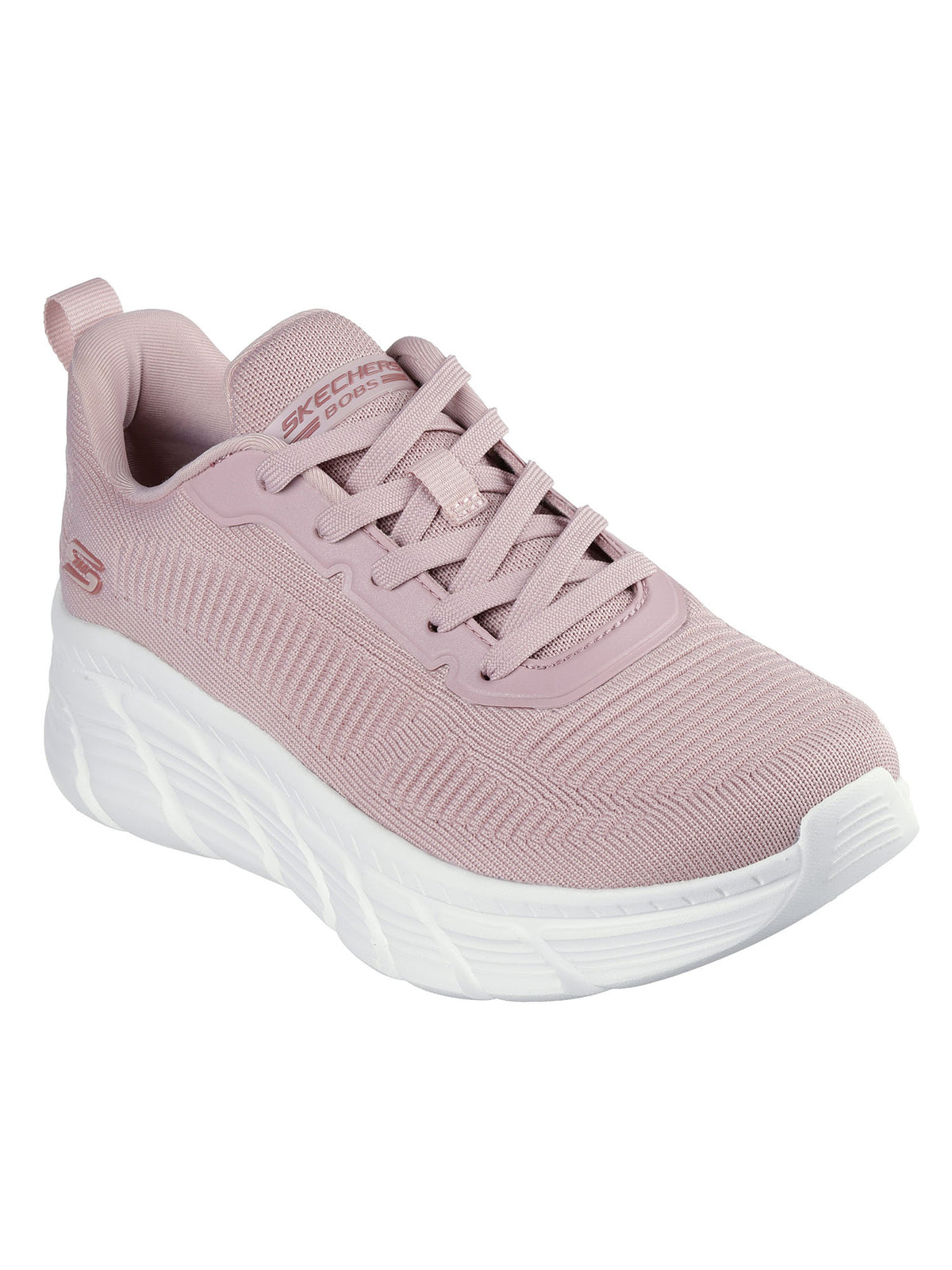 Skechers bobs flex h sneakers da donna rosa