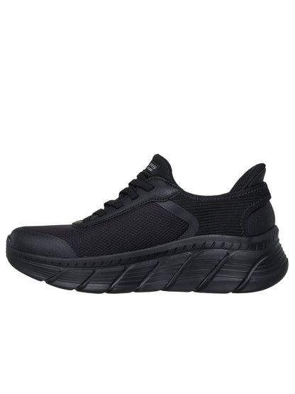 SLIP-INS BOBS SPORT FLEX SKECHERS DA DONNA NERO