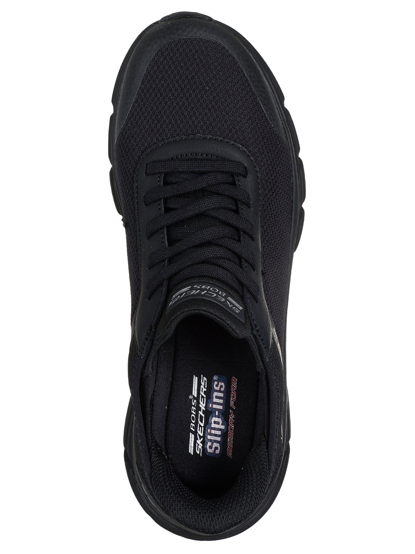 SLIP-INS BOBS SPORT FLEX SKECHERS DA DONNA NERO