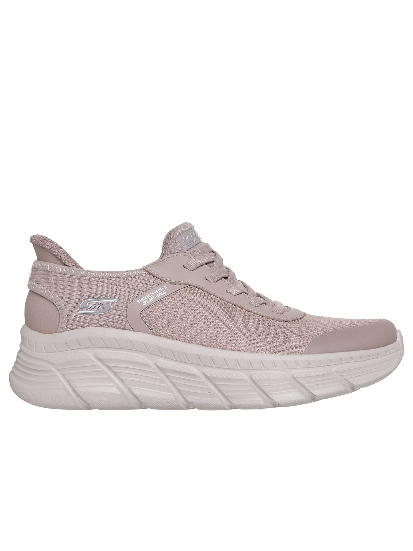 SLIP-INS BOBS SPORT FLEX SKECHERS DA DONNA TAUPE