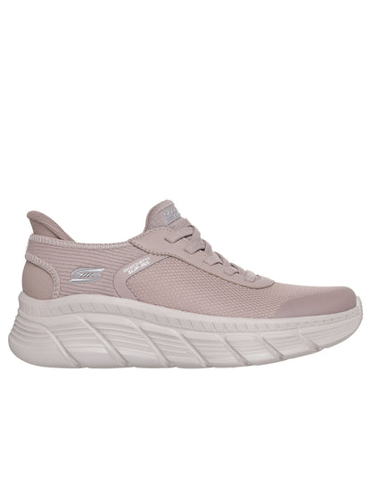 SLIP-INS BOBS SPORT FLEX SKECHERS DA DONNA TAUPE