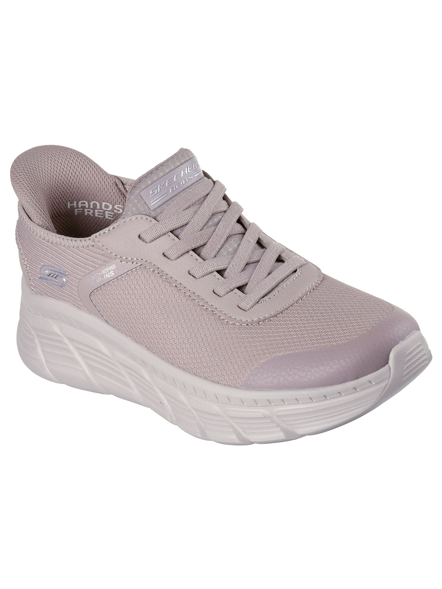 SLIP-INS BOBS SPORT FLEX SKECHERS DA DONNA TAUPE