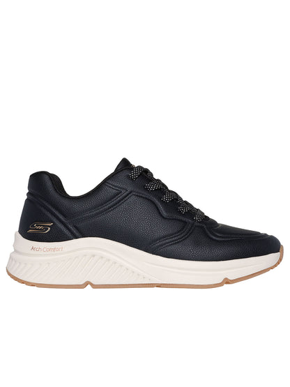 SKECHERS SNEAKERS ARCH COMFORT DA DONNA NERO