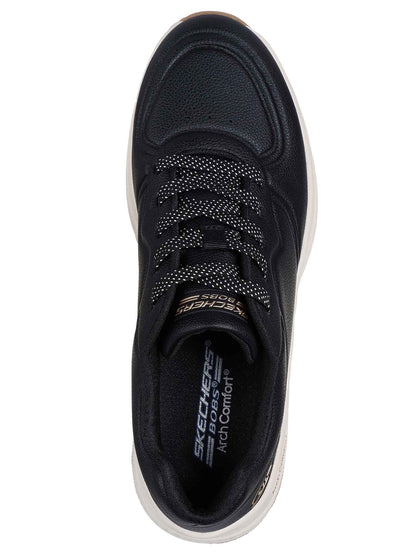 SKECHERS SNEAKERS ARCH COMFORT DA DONNA NERO