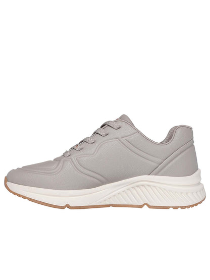 Skechers bobs arch sneakers da donna taupe